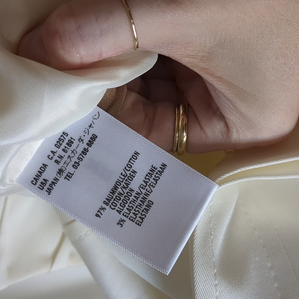Escada Cream Jacket - Picture 4 of 9
